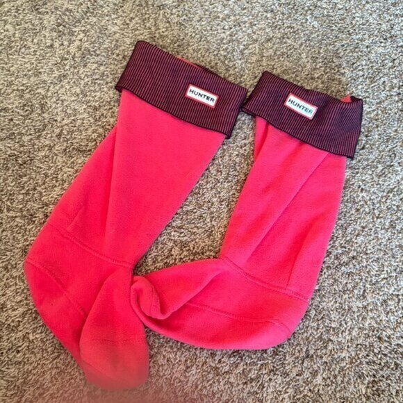 Hunter neon pink boot socks - Picture 1 of 4